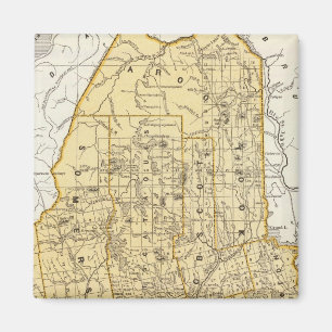 Maine Atlas Karte Magnet