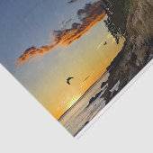 Maine Bass Harbour Lighthouse Foto Seidenpapier (Ausschnitt)