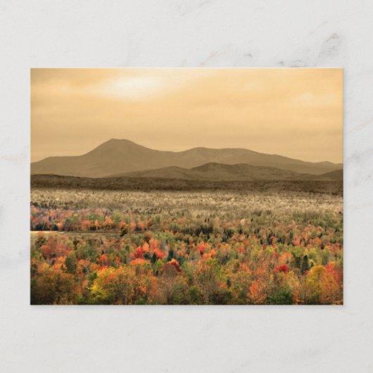 Maine Baxter Staat Park Mt. Katahdin Postkarte (Vorderseite)