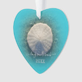 Maine Beach Sand Dollar Ornament (Vorderseite)