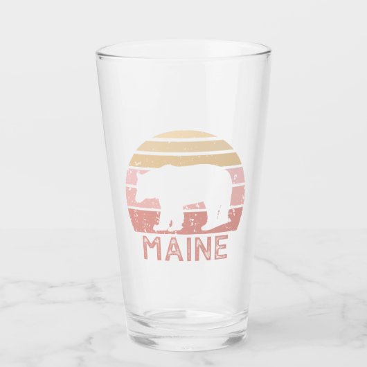 Maine Bear Glas (Vorderseite)