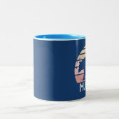 Maine Bear Zweifarbige Tasse (Mittel)
