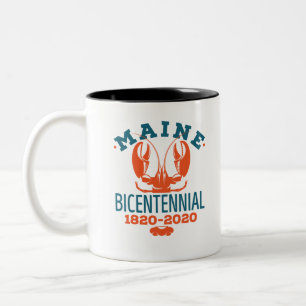 Maine Bicentennial 1820-2020 Zweifarbige Tasse