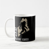 Maine Bigfoot Hunter Kaffeetasse (Links)