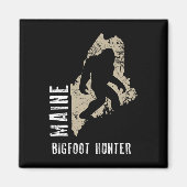 Maine Bigfoot Hunter Magnet (Vorne)