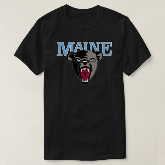 Maine Black Bears Sticker.png T-Shirt (Design vorne)