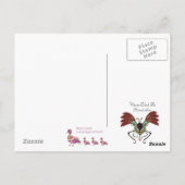 Maine Black Fly Postkarte (Rückseite)