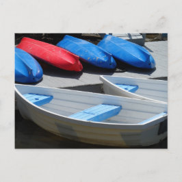 Maine Boats Postkarte