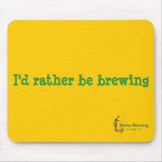 Maine-Brauenversorgungs-Mausunterlage Mousepad