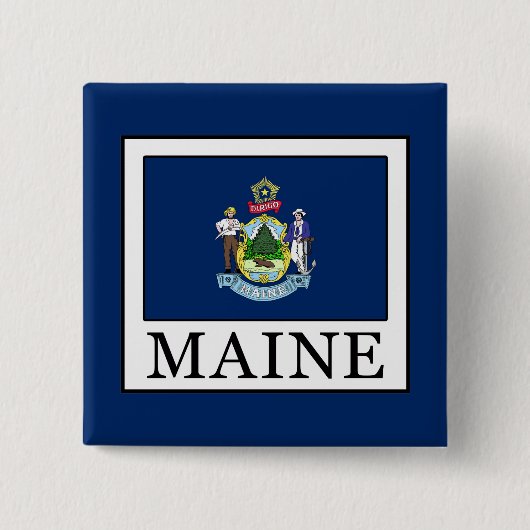 Maine Button (Vorderseite)