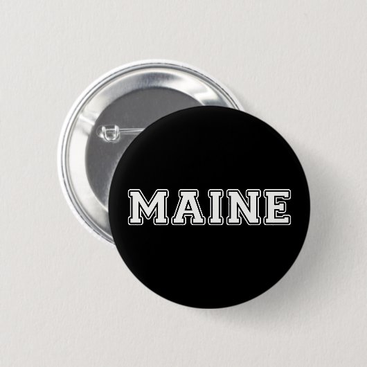 Maine Button (Vorne & Hinten)