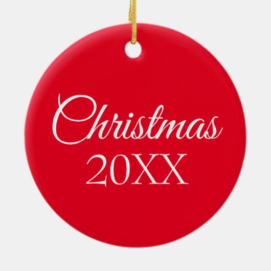 Maine Chickadee Bird Pen und Tinte Weihnachtsfeier Keramik Ornament (Hinten)