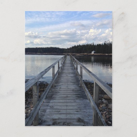 Maine Coast Postkarte (Vorderseite)