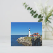 Maine Coastal Lighthouse Postkarte (Stehend Vorderseite)