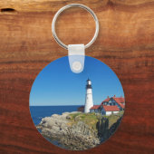 Maine Coastal Lighthouse Schlüsselanhänger (Vorderseite)