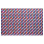 Maine Coastal Lobsters Red White Blue Gemustert Stoff (Yard (91,4 cm))