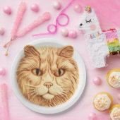 Maine Coon Cat 3D Inspiriert Pappteller (Party)