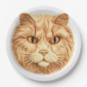 Maine Coon Cat 3D Inspiriert Pappteller (Vorderseite)