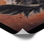 Maine Coon Cat Art von Renee Lavoie Poster (Ecke)