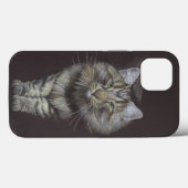 Maine Coon Cat Case-Mate iPhone Hülle (Rückseite (Horizontal))