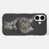 Maine Coon Cat Case-Mate iPhone Hülle (Rückseite (Horizontal))