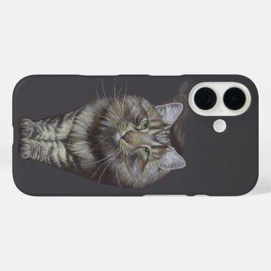 Maine Coon Cat Case-Mate iPhone Hülle (Rückseite (Horizontal))