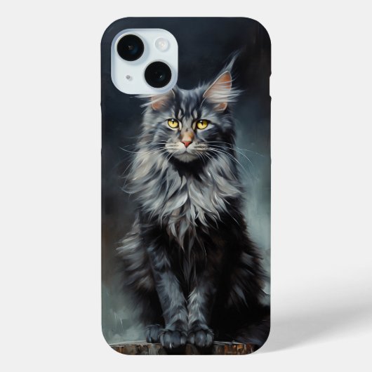 Maine Coon cat Case-Mate iPhone Hülle (Rückseite)