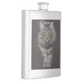 Maine Coon Cat Flachmann (Rechts)