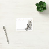 Maine Coon Cat | Funny Edith Text Post-it Klebezettel (Büro)