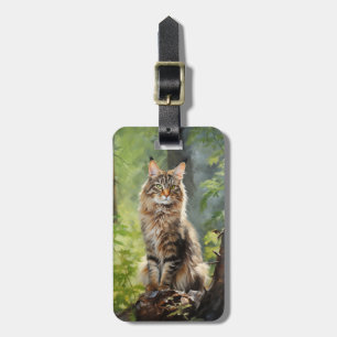 Maine Coon cat Gepäckanhänger