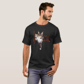 Maine Coon Cat Heartbeat EKG I Love My Cat T-Shirt (Vorne ganz)