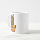 Maine Coon Cat Illustration Kaffeetasse (Vorderseite Links)