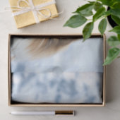 Maine Coon Cat in einem Portrait der Schneewilderh Seidenpapier (Geschenk)