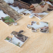 Maine Coon Cat in Forest Jigsaw Puzzle (Seite)