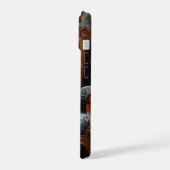 Maine Coon cat iPhone 15 Hülle (Linke Seite)