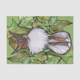 Maine Coon Cat Ivy Dilute Calico Seidenpapier