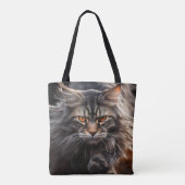 Maine Coon Cat Jagd Tasche (Rückseite)