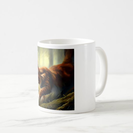 Maine Coon Cat Kaffeetasse (VorderseiteRechts)