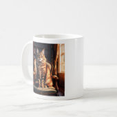 Maine Coon Cat Kaffeetasse (Vorderseite Links)