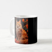 Maine Coon cat Kaffeetasse (Vorderseite Links)