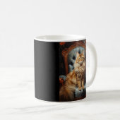 Maine Coon cat Kaffeetasse (VorderseiteRechts)