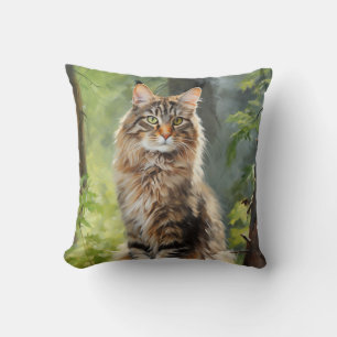 Maine Coon cat Kissen