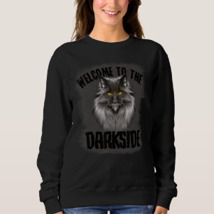 Maine Coon Cat Kitten Frauen Männer Sweatshirt