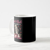 Maine Coon Cat Lover Geschenk Nur ein Mädchen, das Kaffeetasse (Vorderseite Links)
