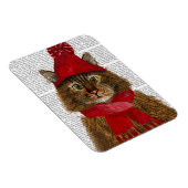 Maine Coon Cat Magnet (Rechte Seite)