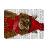 Maine Coon Cat Magnet (Horizontal)