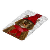 Maine Coon Cat Magnet (Linke Seite)
