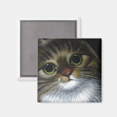 MAINE COON CAT Magnet (Vorderseite/Rückseite)