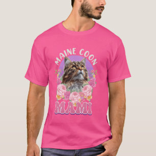 Maine Coon Cat Mama MAINE COON MOMMY MAIN COON MOT T-Shirt