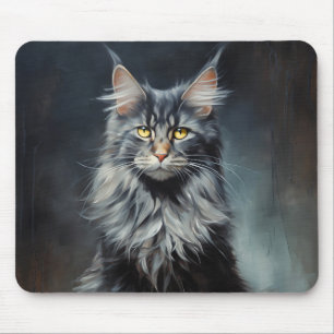 Maine Coon cat Mousepad